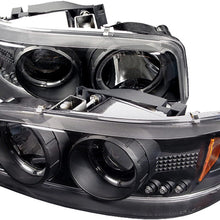Spyder Auto PRO-YD-CDE00-HL-BK GMC Sierra 1500/2500/3500, GMC Sierra Denali/GMC Yukon/Yukon Denali/Yukon XL Black Projector Headlight