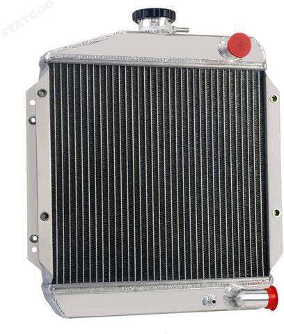 Primecooling 3 Row All Aluminum Radiator for Tractor Yanmar 3TNE74 119621-44500