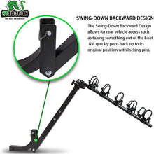 STEGODON 5 Bike Hitch Rack 2'' Hitch Receiver Heavy Duty Bicycle Carrier Racks Hitch Mount Double Foldable Rack for Cars, Trucks, SUV,Hatchback RV,Tow Hitch and Minivans