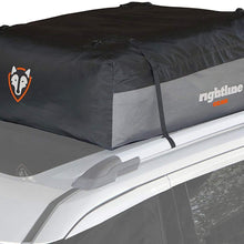 Rightline Gear Sport Jr Car Top Carrier, 10 cu ft Sized for Compact Cars, 100% Waterproof Zipper, Attaches With or Without Roof Rack, 100S50