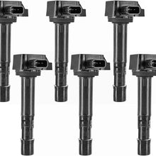 A-Premium Engine Ignition Coils Compatible with Honda Accord 00-03 Odyssey 1999-02 Acura CL 01-03 TL 1999-2008 3.0L 3.2L 3.5L 6-PC Set