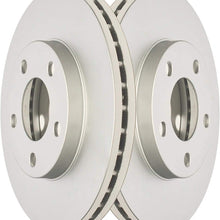 Front Premium Anti Rust Geomet Coated Brake Rotors 31389C Fits: Quest, Q45, M45