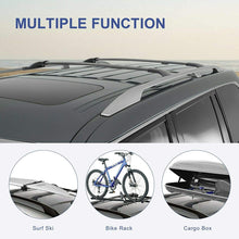 MOSTPLUS Roof Rack Cross Bar Rail Compatible for 2014 2015 2016 2017 2018 2019 Infiniti QX80/ 2011 2012 2013 QX56 with Raised Side Rails
