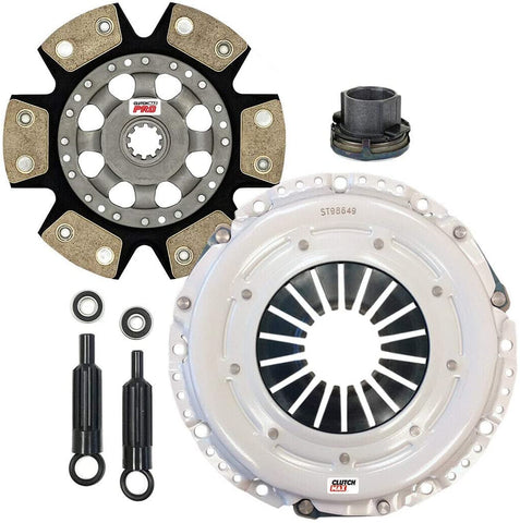 ClutchMaxPRO Performance Stage 3 Clutch Kit Compatible with BMW 323 325 i is e es 524 525 528 2.4L 2.5L 2.7L E36 E34 M20 M50