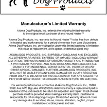 Hound Heater Dog House Furnace Deluxe with Cord Protector and Igloo Bracket Kit