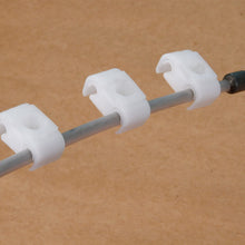 Surepromise White Brake Line Hose Pipe Fastener Double Clips For Audi 80 100 200 RS4