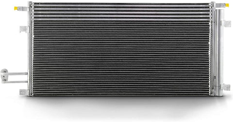 Fits 2015-2016 Cadillac Escalade Chevy Tahoe 2014-2016 Silverado 1500 | Sierra 1500 A/C Air Condenser w/Aluminum Core