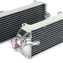 R&L aluminum Radiator FOR Suzuki RMZ250 RMZ 250 07-09 08 2007 2008 2009