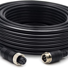 Collyon (50FT/15m) Car Video Systems,Backup Camera Cable,Backup Camera Extension CableShock Extension, AV Extension CableCCTV Rear View Camera,Car Video Extension Cable,Car Backup Monitoring System