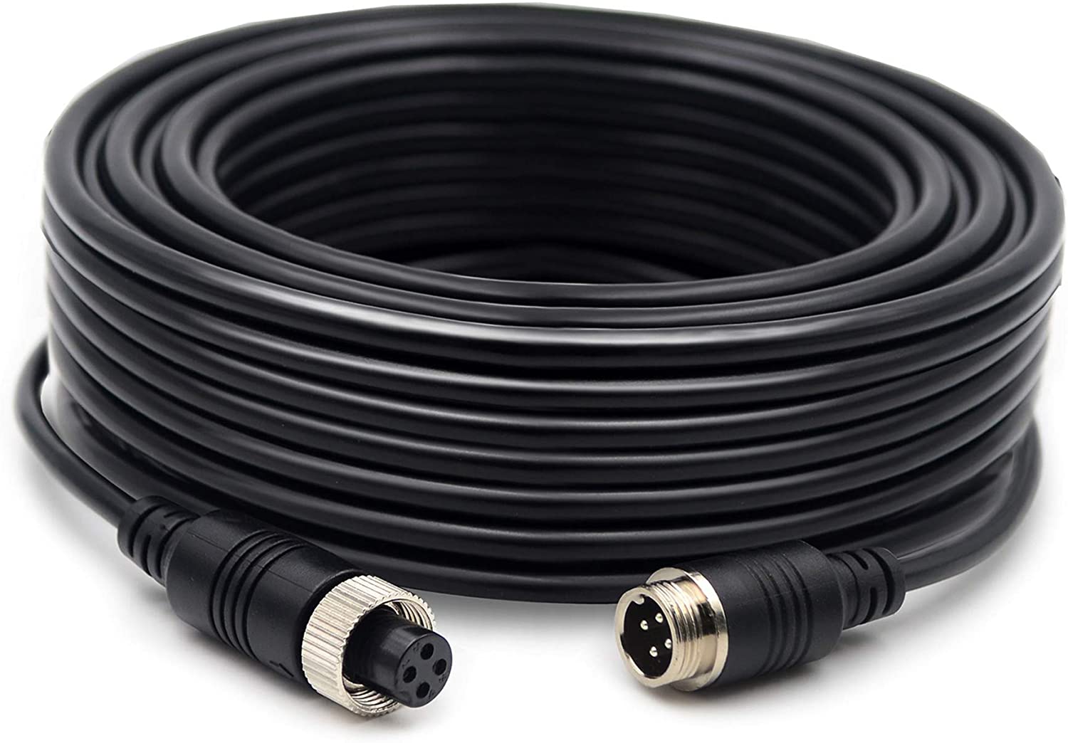 Collyon (50FT/15m) Car Video Systems,Backup Camera Cable,Backup Camera Extension CableShock Extension, AV Extension CableCCTV Rear View Camera,Car Video Extension Cable,Car Backup Monitoring System
