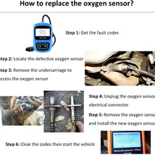 2pcs Upstream & Downstream Oxygen Sensor Replacement part# 234-9010 234-4149- Fit for 2002-2003 Toyota Camry Solara 2.4L