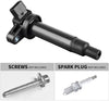 DWVO Ignition Coil Pack Compatible for Toyota 4Runner Tundra SequoiaLand Cruiser, Lexus GS430 SC430 LS430 GX470 LX470 LX570-4.3L 4.7L V8 - Set of 8