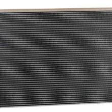 ALLOYWORKS Full Aluminum Radiator For 2002-2008 Dodge Ram 1500 2500 3500/1993-2002 Chevy Camaro 3.7L 3.8L 4.7L 5.7L 5.9L 8.0L 8.3L V6 V8 Engine