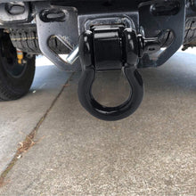 BIGTUR Shackle Hitch Receiver 2 Inch with 3/4'' D Ring ShackleTowing Accessories for Truck,SUV and Vehicle Recovery Hitch Pin Included