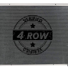 CoolingSky 4 Row All Aluminum Radiator for 70-81 Chevy Camaro / 68-74 Chevrolet Nova &Other GM Cars, 21'' Core