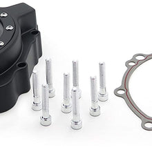 SMT MOTO- Motorcycle Engine Stator cover see through FOR Suzuki 2005 - 2008 GSXR1000 Black left