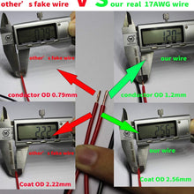 10 Kit 2 Pin Way Car Waterproof Electrical Connector Plug with 10cm Wire 17 AWG Marine, Real Conductor 1.2mm / 17 AWG Wire Match 16 18 AWG Electrical Wire