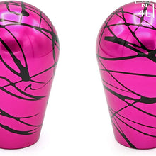 Billetworkz Automatic Shift Knob and 4WD Transfer Case Knob for Jeep Wrangler JK/JKU 2011-18