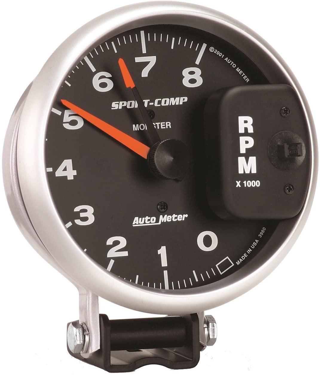 Auto Meter 3980 Sport-Comp Monster Tachometer