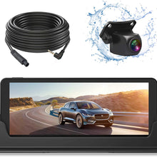 JUSTONE 1080P Backup Camera and Monitor Kit 7 inch Widescreen for Car SUV with 49ft Long Wired Rear Camera with Parking Guideline