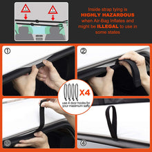 Accentor Car Roof Bag Cargo Carrier, 15 Cubic Feet, Waterproof Cargo Carriers, Car Roof Cargo Carrier with Racks or Without car roof Racks Include Protective Mat, Straps, Storage Bag and Car Door Hook