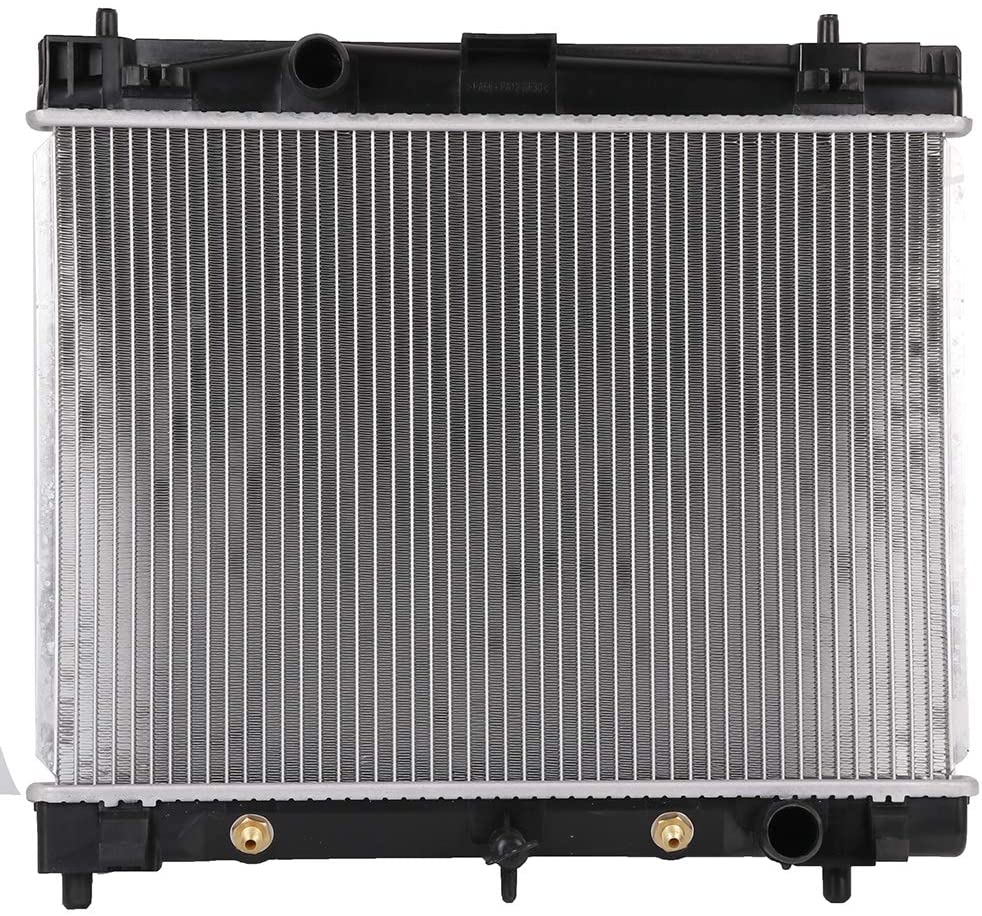 ECCPP Auto Parts Plastic Aluminum Replacement Radiator for 2006-2013 Toyota Yaris 1.5L CU2890 TO3010306,2890