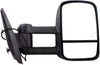 BOXI Right Passenger Side Towing Mirror Power Heated Telescoping with LED Arrow Signal Light Compatible with 2007-2013 Chevrolet Silverado Tahoe Suburban Avalanche GMC Sierra Yukon XL Denali GM1321354