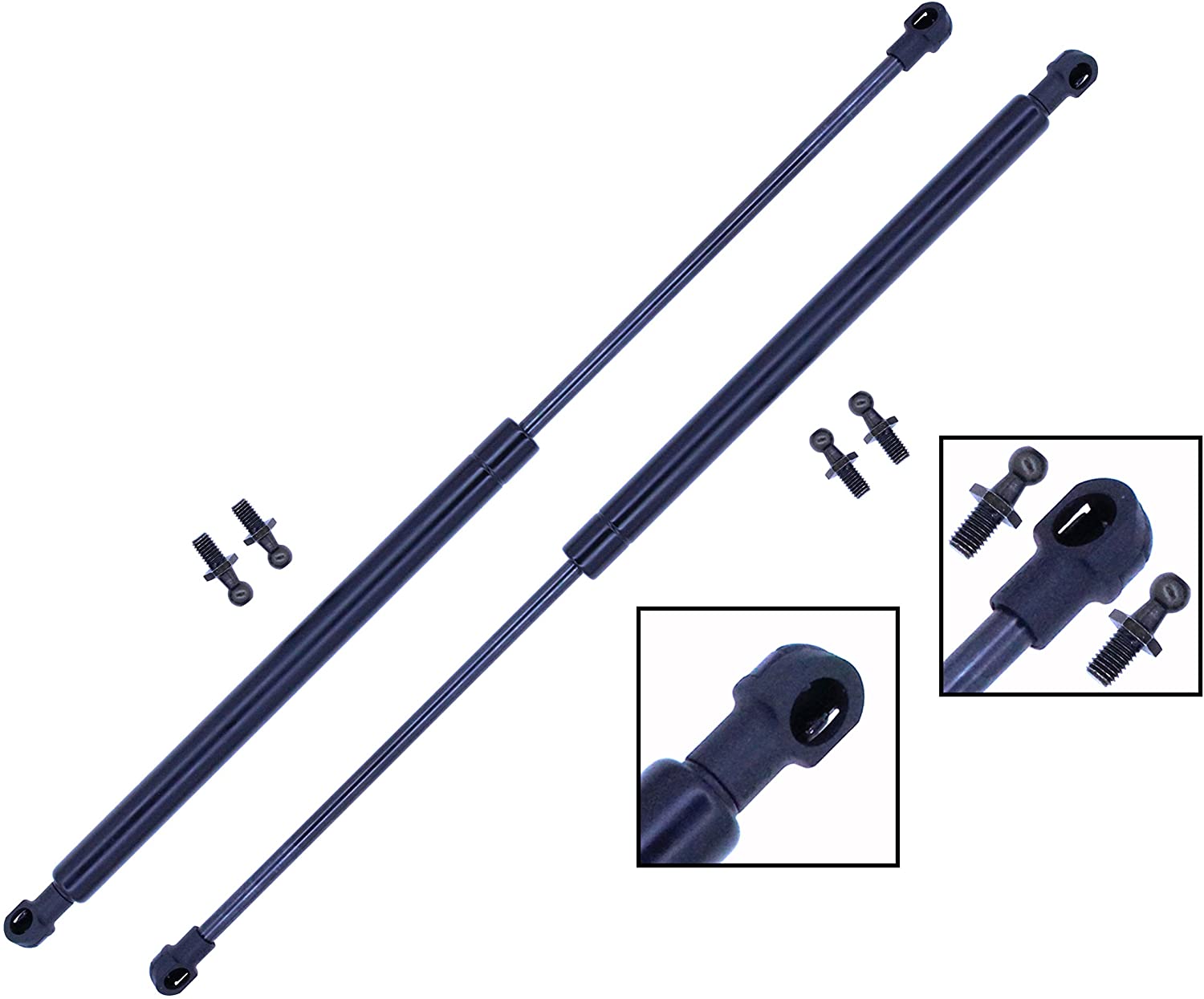 2 Pieces (Set) Tuff Support Rear Hatch Lift Supports 1997 To 2002 Toyota Corolla