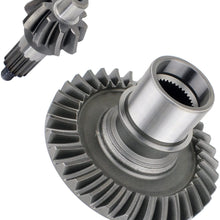 Caltric Complete Rear Differential Rebuild Kit Compatible with Yamaha Grizzly 660 Yfm660 2002-2008