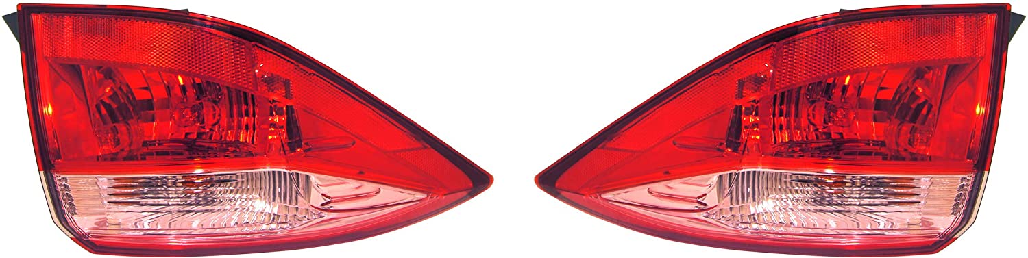Epic Lighting OE Fitment Replacement Rear Brake Tail Lights Assemblies Compatible with 2017-2019 Corolla Left Driver & Right Passenger Sides Pair