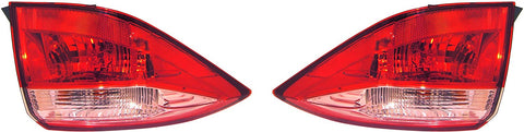 Epic Lighting OE Fitment Replacement Rear Brake Tail Lights Assemblies Compatible with 2017-2019 Corolla Left Driver & Right Passenger Sides Pair