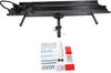 ECOTRIC 600LBS Black Steel Motorcycle Carrier Mount Dirt Bike Rack Hitch Hauler |with Loading Ramp| Superior Heavy Duty (You Will Receive Two Packages for This Item)
