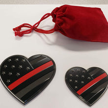 EyeCatcher USA Flag Emblem Decal Black - 2 Pack