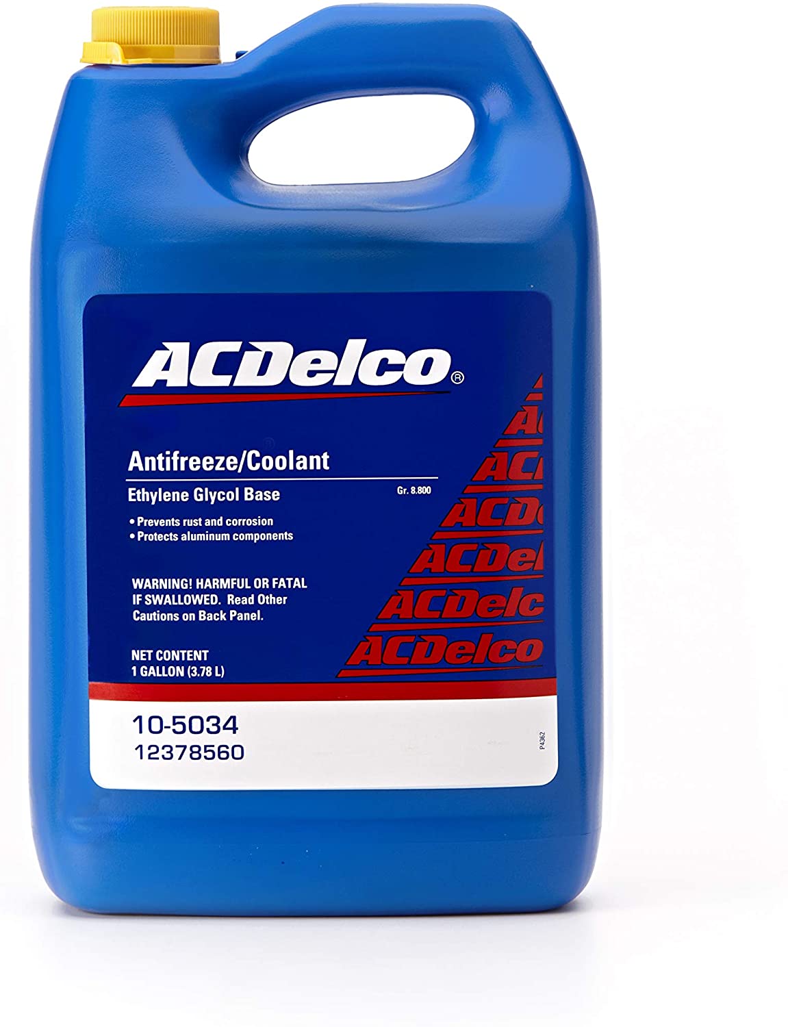 ACDelco 10-5034 Traditional (Yellow) Engine Coolant/Antifreeze - 1 gal