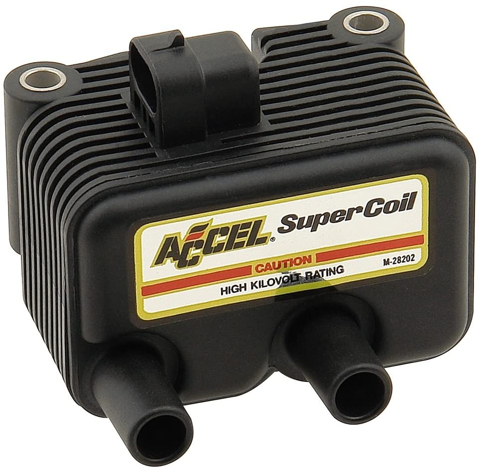 ACCEL 140409 Black Twin Cam Super Coil