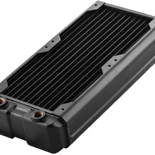 Black Ice Nemesis 240GTX Dual-Core Xtreme Profile Radiator Black Carbon