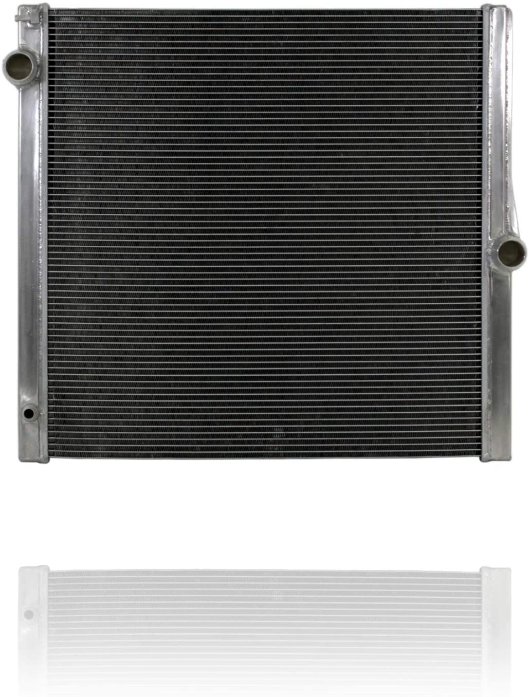 Radiator - PACIFIC BEST INC. For/Fit 07-10 BMW X5 3.0L L6 - Without Integrated Oil Cooler / 4.8L V8 Gas-Engine - 17117585036