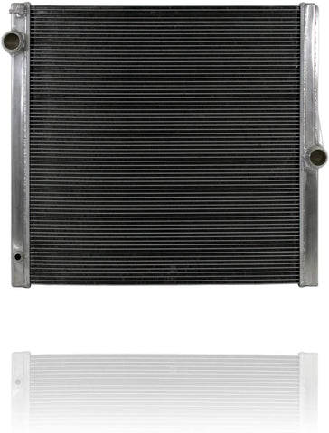 Radiator - PACIFIC BEST INC. For/Fit 07-10 BMW X5 3.0L L6 - Without Integrated Oil Cooler / 4.8L V8 Gas-Engine - 17117585036