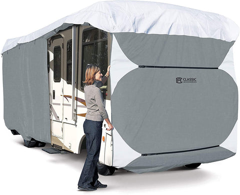 Classic Accessories Over Drive PolyPRO3 Deluxe Class A RV Cover, Fits 30' - 33' RVs (80-336-183101-RT)