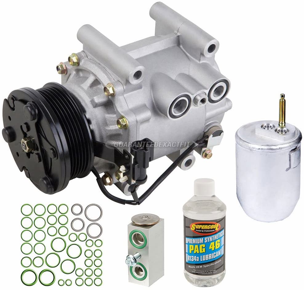 For Lincoln LS & Jaguar Stype AC Compressor w/A/C Repair Kit - BuyAutoParts 60-80276RK New