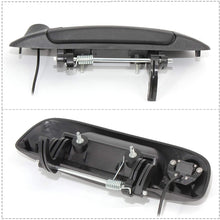 EWAY Tailgate Handle Backup Rear View Camera for Dodge Ram 1500 2500 3500 2002-2008 Waterproof Vehicle Safety Night Vision Backing Cameras Black