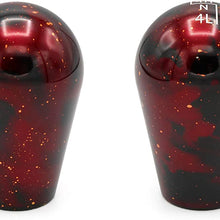 Billetworkz Automatic Shift Knob and 4WD Transfer Case Knob for Jeep Wrangler JK/JKU 2011-18