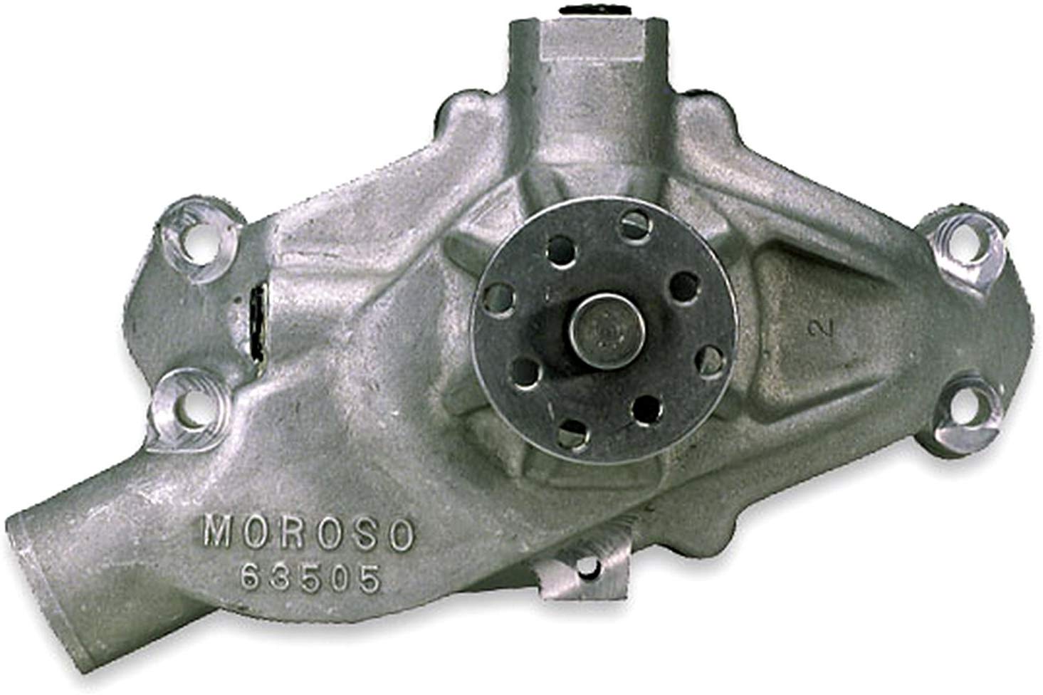 Moroso 63505 Cast Aluminum Water Pump for Small Block Chevy
