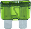 Bussmann BP/ATC-30ID Green ATC 30 Amp easyId Illuminating Fast-Acting Automotive Blade Fuses - 2 per Card