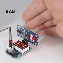 High Display LDTR-WG0171 Ultrasonic Distance Measurement Control Board HC-SR04 Test Board Rangefinder, Digital Display Serial Output.