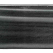 ALLOYWORKS 2818 Full Aluminum Radiator For Ford F-150 Expedition 4.6L 5.4L 2004-2008 2005 06 07