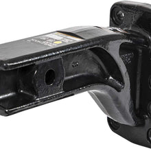 Buyers Products 3 Inch Pintle Hook Mount - 4 Position, 10 Inch Solid Shank (PM3109)