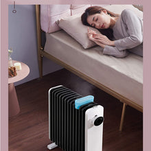 LYYAN 2200W Oil-Cooled Heater Fast Heating Three-Speed Adjustable Household Energy-Saving Electric Heater (Black)