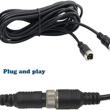 Collyon (50FT/15m) Car Video Systems,Backup Camera Cable,Backup Camera Extension CableShock Extension, AV Extension CableCCTV Rear View Camera,Car Video Extension Cable,Car Backup Monitoring System