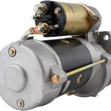 DB Electrical SNK0017 Starter Delco 28MT Compatible With/Replacement For Oshkosh Trucks With Clark, Perkins / 12 Volt, CW, 3-Terminal Solenoid, 10 Teeth